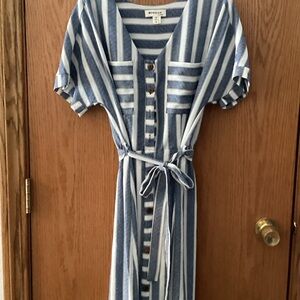 Monteau Striped Dress